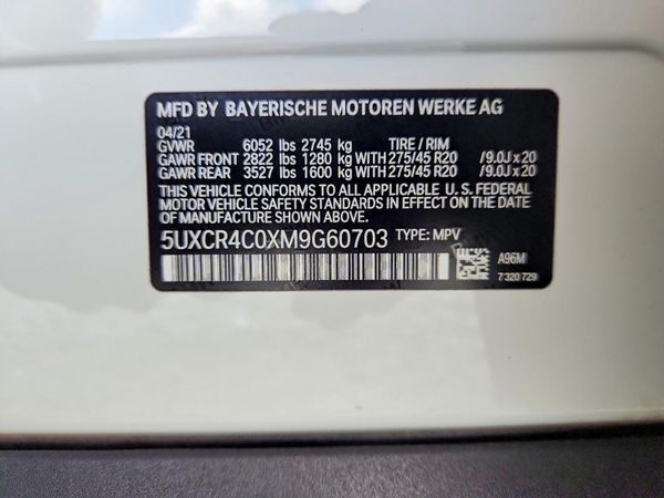 2021 BMW X5 sDrive40i