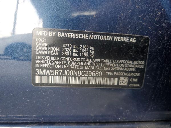 2022 BMW 330XI