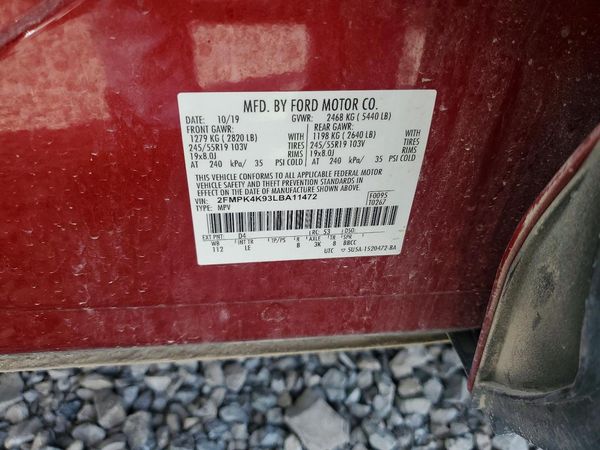 2020 FORD EDGE Titanium