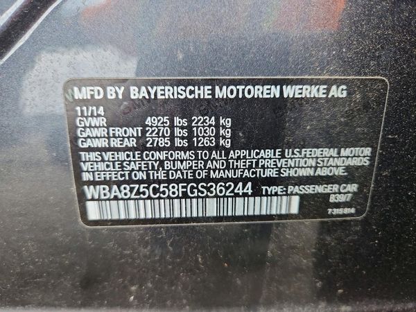 2015 BMW 328 xDrive GT