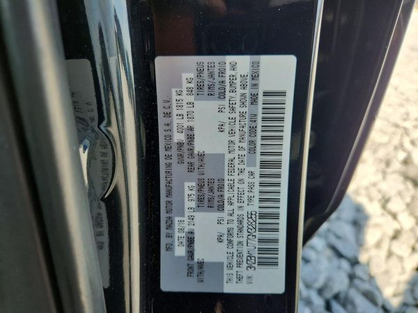 2016 MAZDA 3