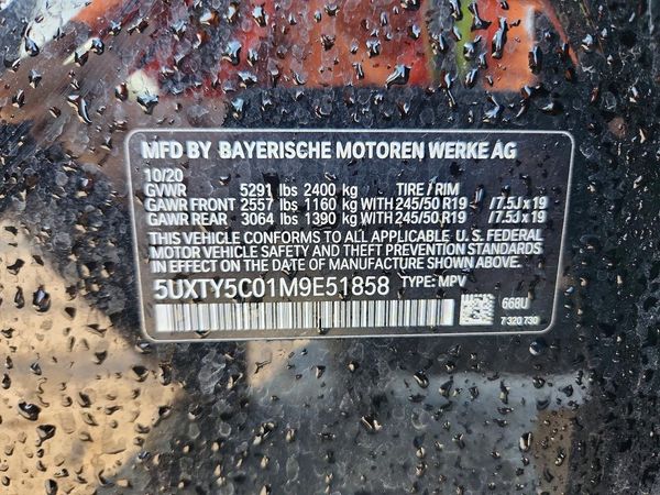 2021 BMW X3 xDrive30i