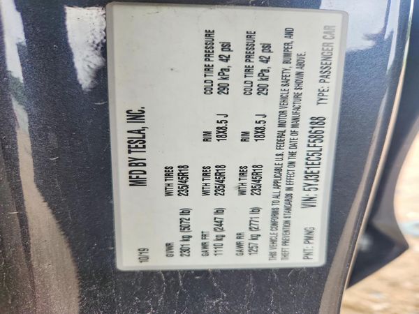 2020 TESLA MODEL3