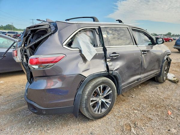 2016 TOYOTA HIGHLANDER Base/Hybrid — PSRA