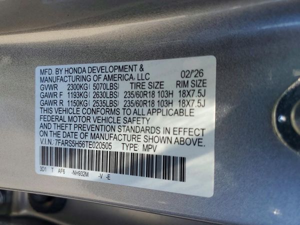 2026 HONDA CR-V