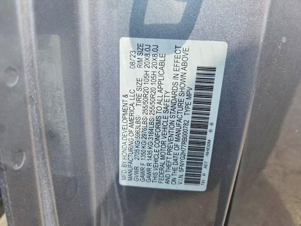 2024 HONDA PILOT TOURING