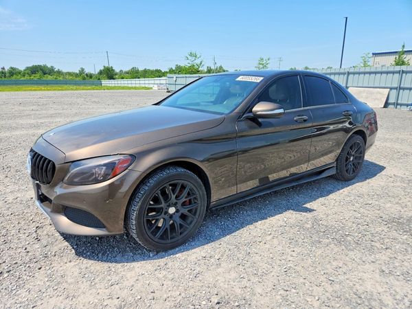 2015 MERCEDES-BENZ C 4-MATIC