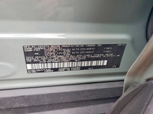 2022 TOYOTA RAV4
