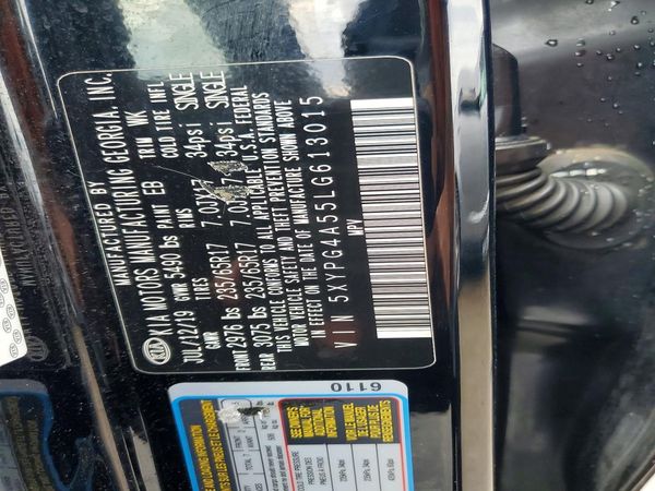 2020 KIA SORENTO L, LX, S