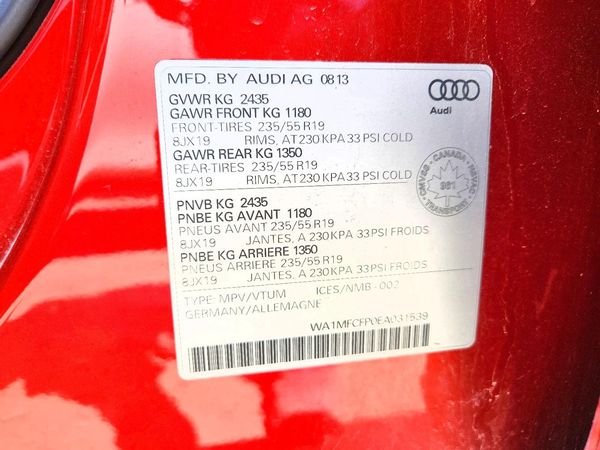 2014 AUDI Q5