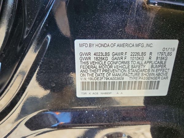 2019 ACURA ILX