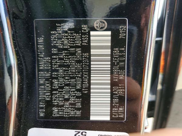 2026 TOYOTA CAMRY