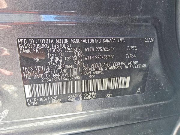 2024 TOYOTA RAV4 XLE