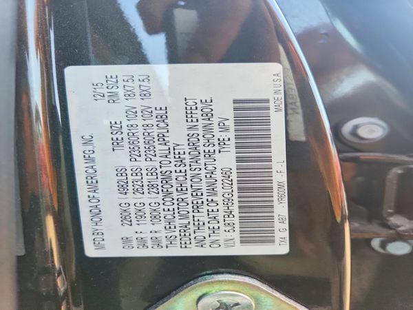 2016 ACURA RDX