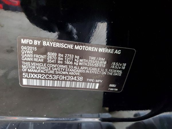 2015 BMW X5 xDrive35i