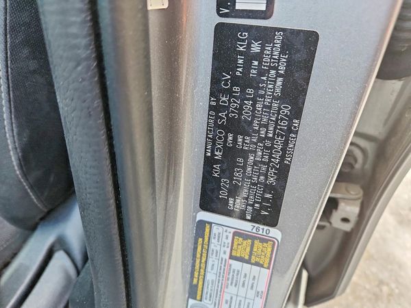 2024 KIA FORTE LX, LXS