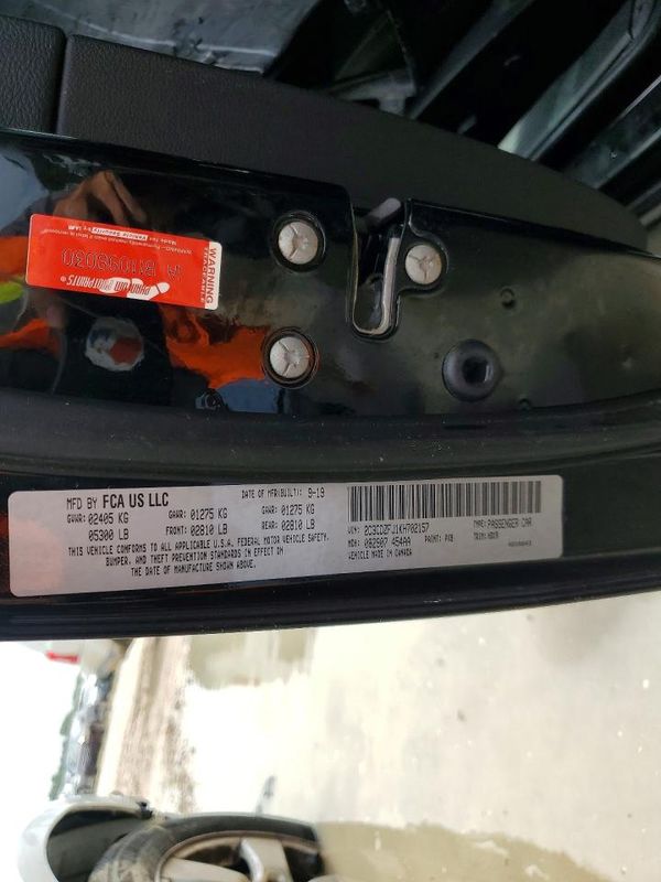 2019 DODGE CHALLENGER F/T Scat Pack