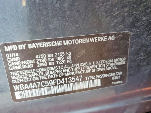 2015 BMW 428 xDrive GC