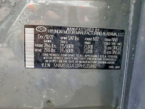2023 HYUNDAI SANTA FE SEL Premium
