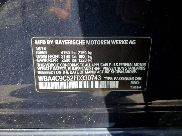 2015 BMW 428 xDrive GC