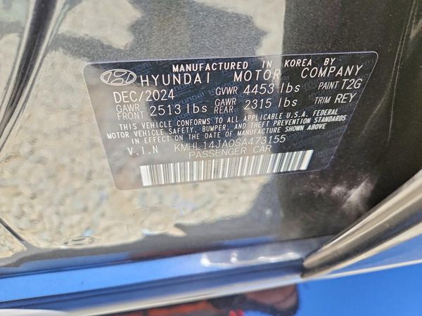 2025 HYUNDAI SONATA SEL Convenience