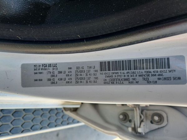 2020 RAM 1500 Big Horn, Lonestar