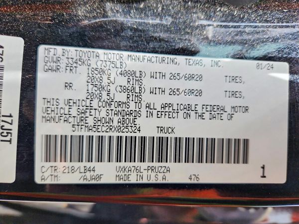 2024 TOYOTA TUNDRA 1794