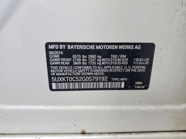 2016 BMW X5 xDrive40e