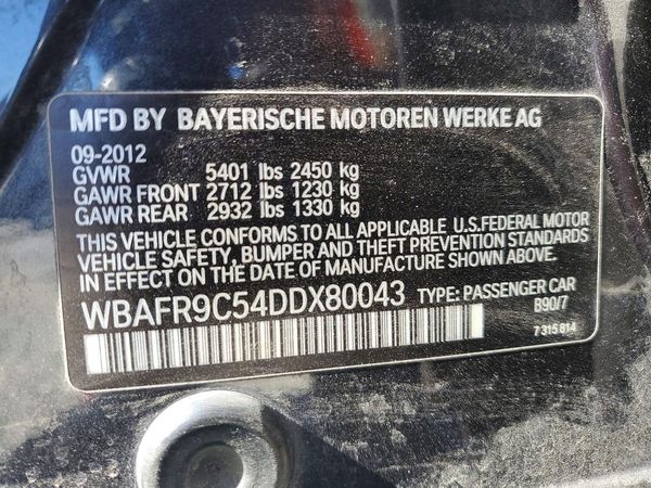 2013 BMW 550