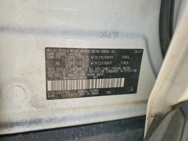 2021 TOYOTA RAV4 XLE