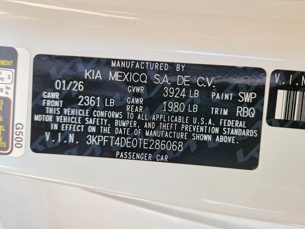 2026 KIA K4 LX, LXS