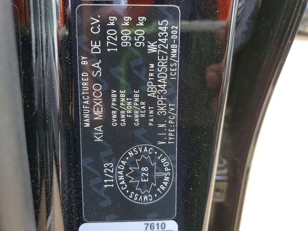 2024 KIA FORTE