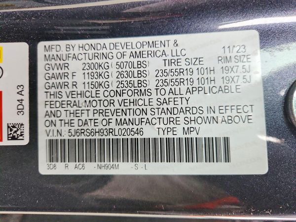 2024 HONDA CR-V Sport Touring