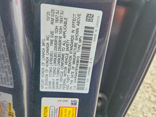 2026 HONDA CR-V EX-L