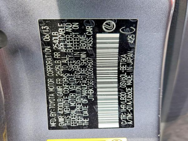 2013 LEXUS ES 350