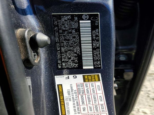 2017 TOYOTA PRIUS One/Two