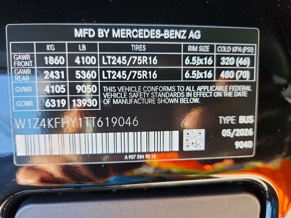 2026 MERCEDES-BENZ SPRINTER