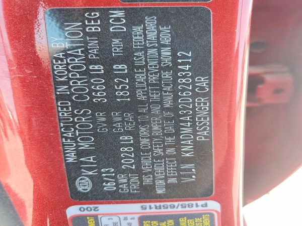 2013 KIA RIO