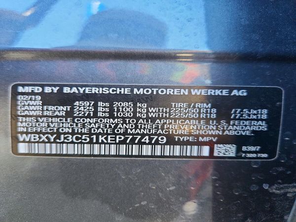 2019 BMW X2 sDrive28i