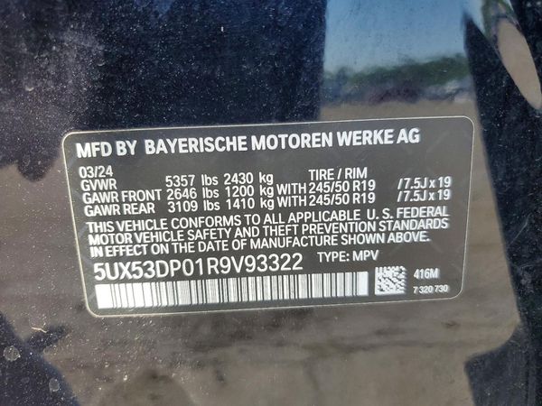 2024 BMW X3 xDrive30i
