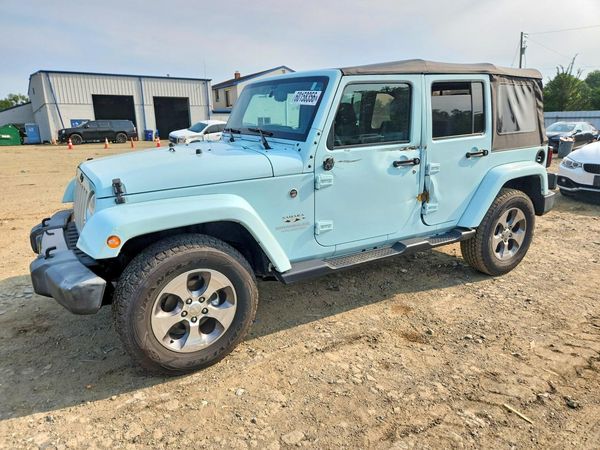 2017 JEEP WRANGLER UNLIMITED SAHARA 4X4