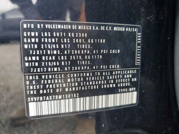 2024 VOLKSWAGEN TIGUAN 4Motion S