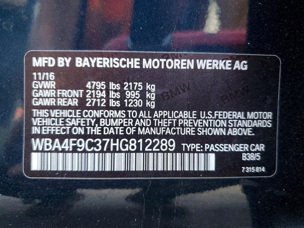2017 BMW 430XI xDrive GC
