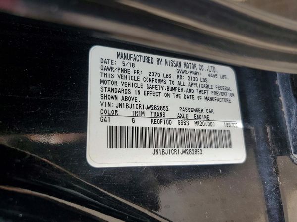 2018 NISSAN ROGUE SPORT