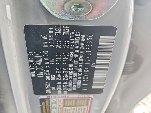 2022 KIA SORENTO SX/SX-P