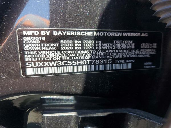 2017 BMW X4 xDrive28i