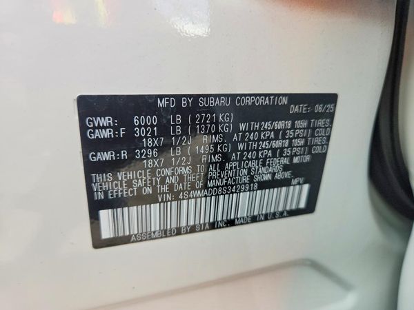 2025 SUBARU ASCENT Premium