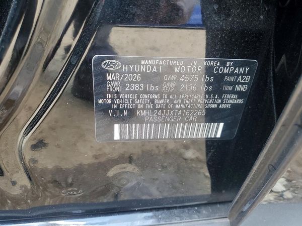 2026 HYUNDAI SONATA HYBRID Blue