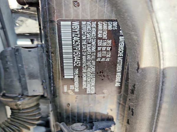 2015 BMW I3 Range Extender