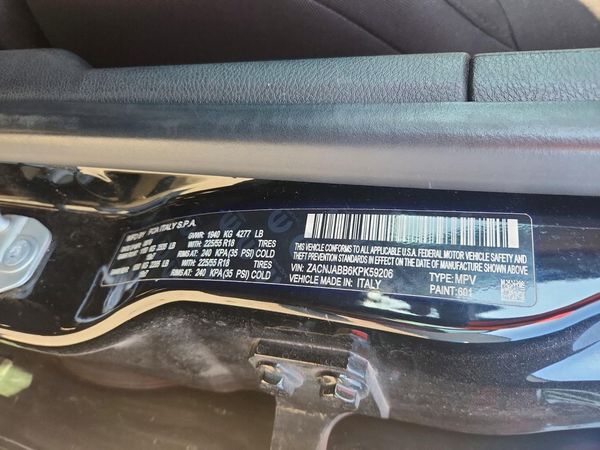2019 JEEP RENEGADE LATITUDE 4X2